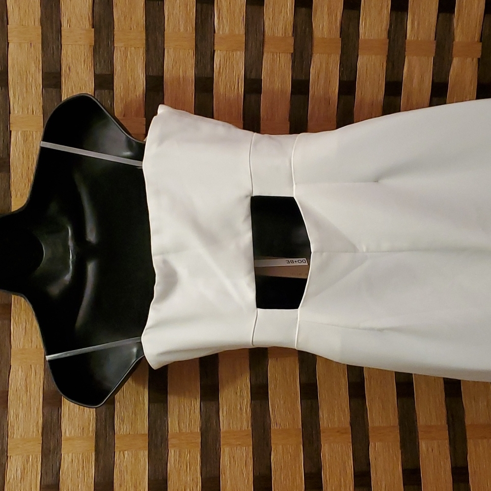 NWT!! DO+BE creme jumpsuit - Picture 5 of 11